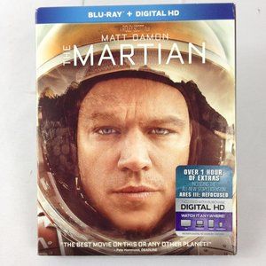 The Martian - 2015- Blu ray DVD w/-Slip Cover - Matt Damon - Rated PG 13 - Used